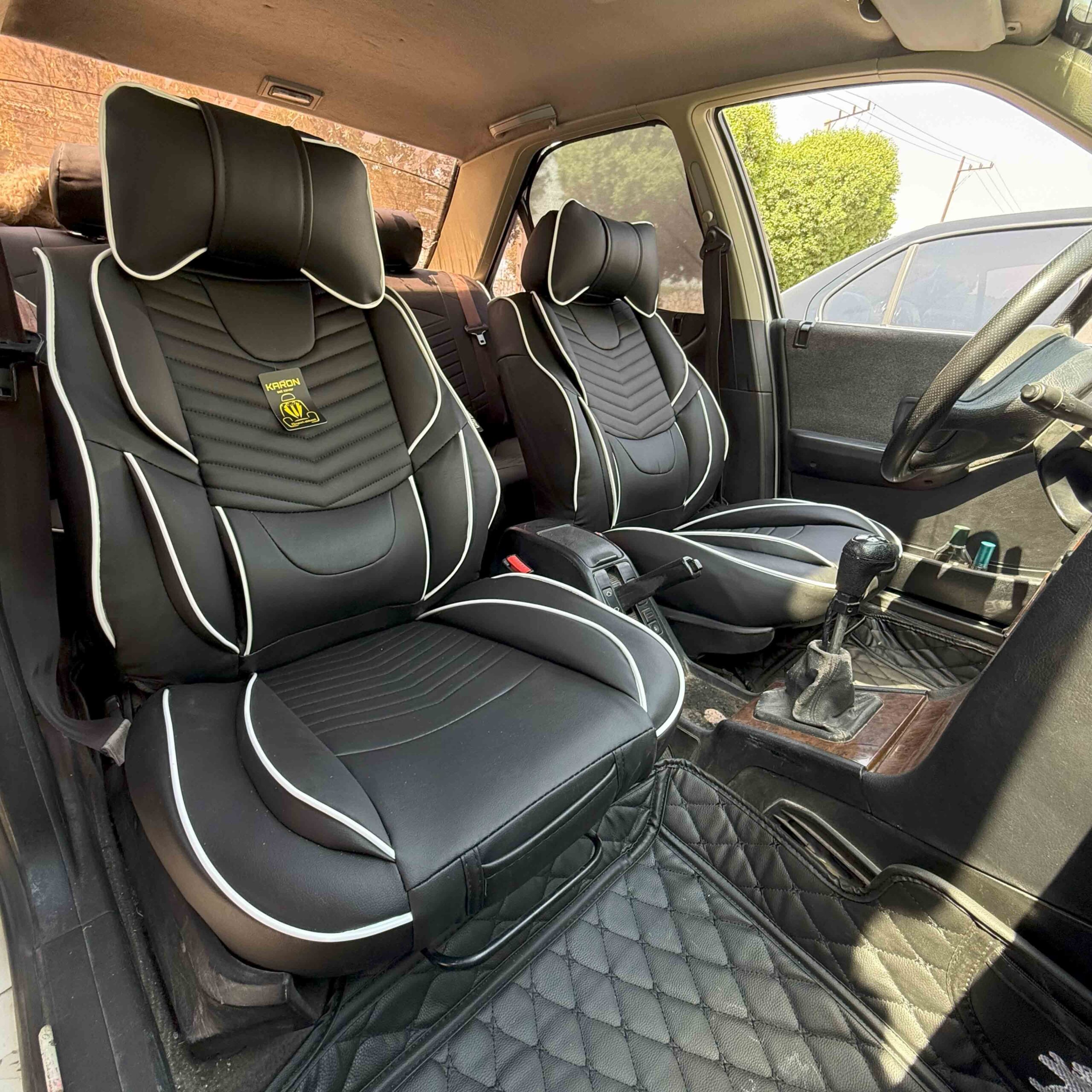 روکش ماساژوری طرح پاپیون مناسب برای پژو 405 صندلی قدیم - Image 3